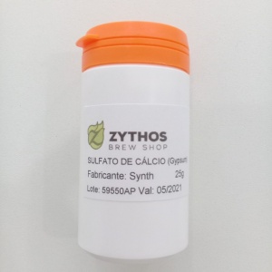 Foto do produto Sulfato de Cálcio (Gypsum) 25g