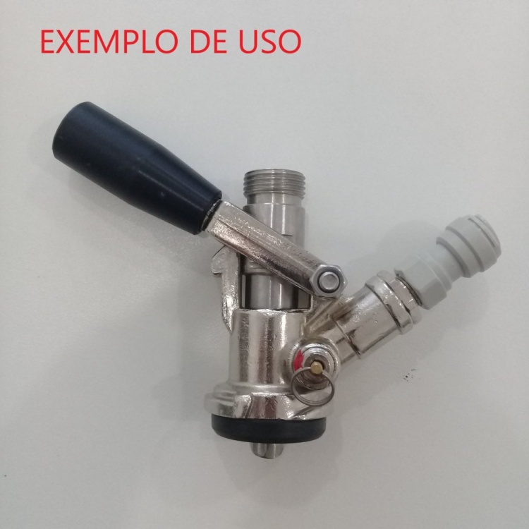 Conexão Rápida DMfit Plástico Tubo x Rosca Fêmea NPT – 3/8 x 1/4