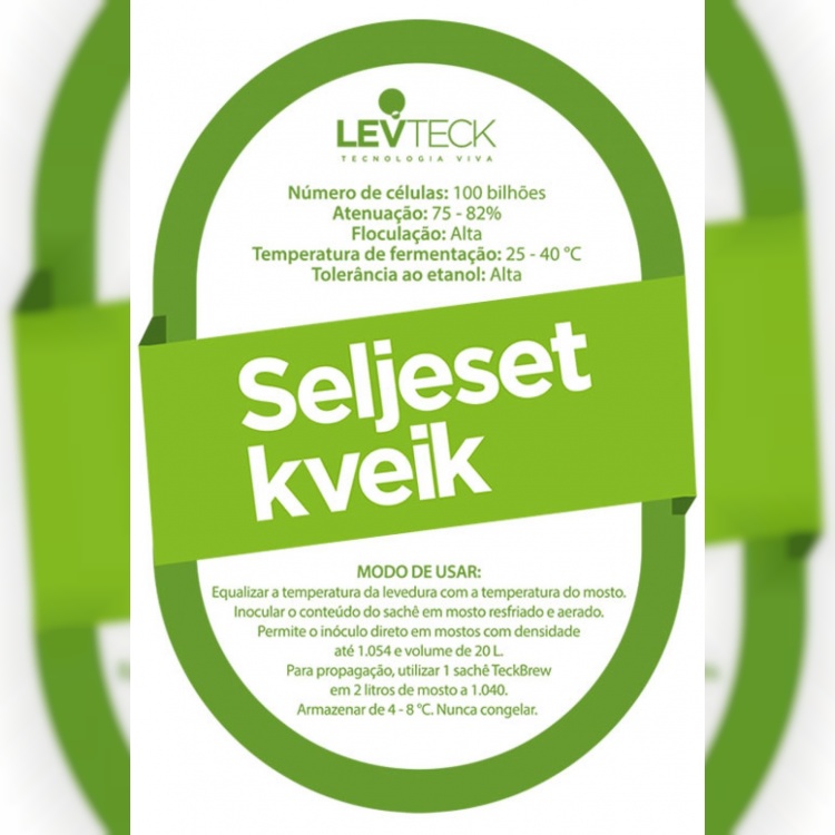 Levedura Líquida Seljeset Kveik - Sachê (Levteck)