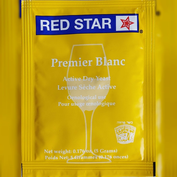 Levedura Red Star Premier Blanc