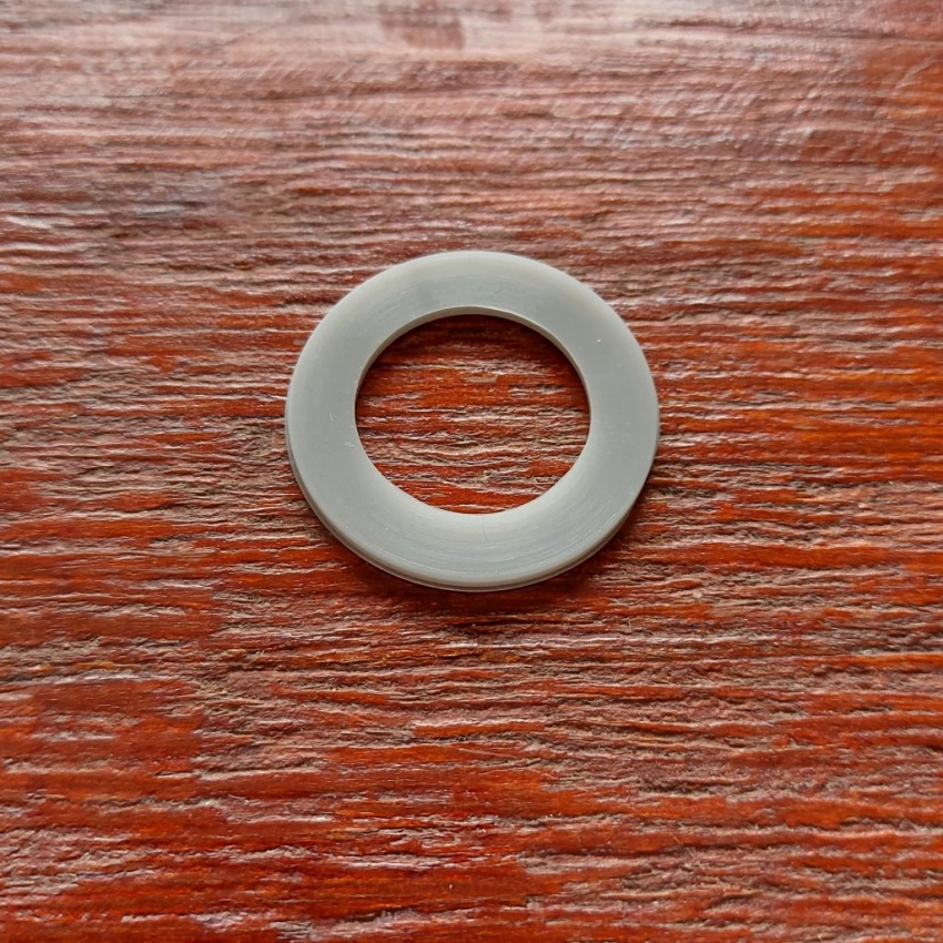 Arruela de Silicone (branca) 1/2" x 3mm