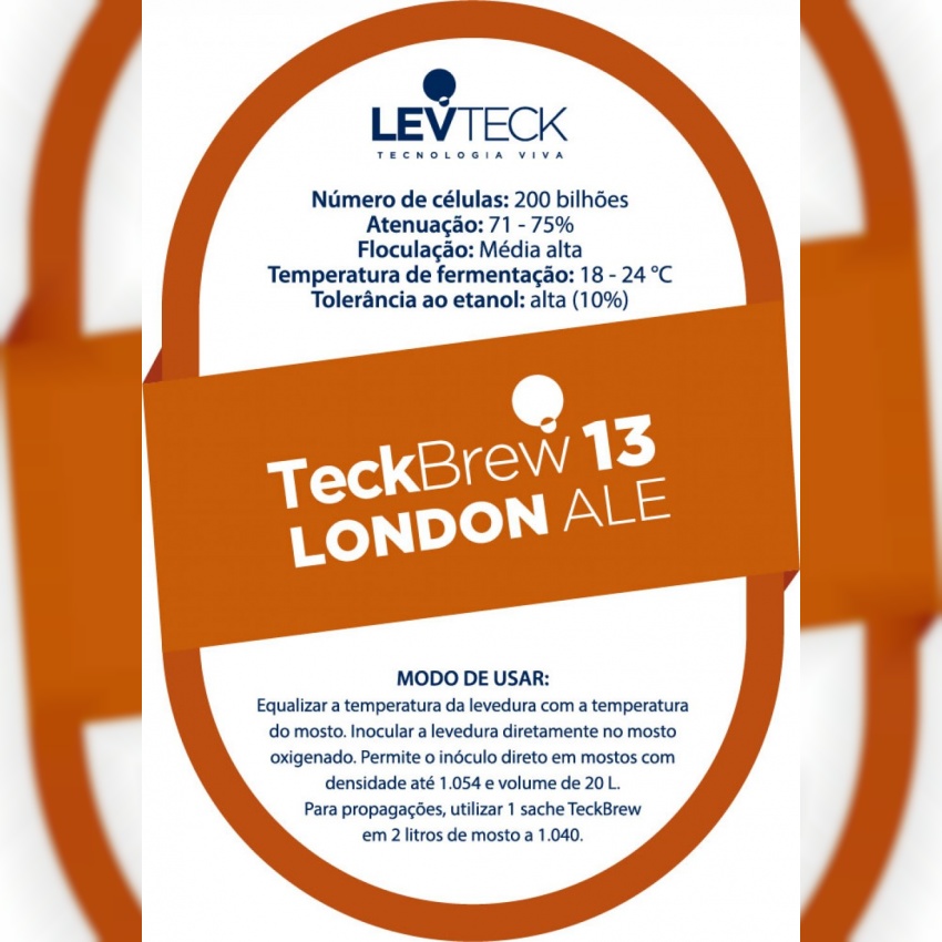 Levedura Líquida Teckbrew 13 London Ale - Sachê