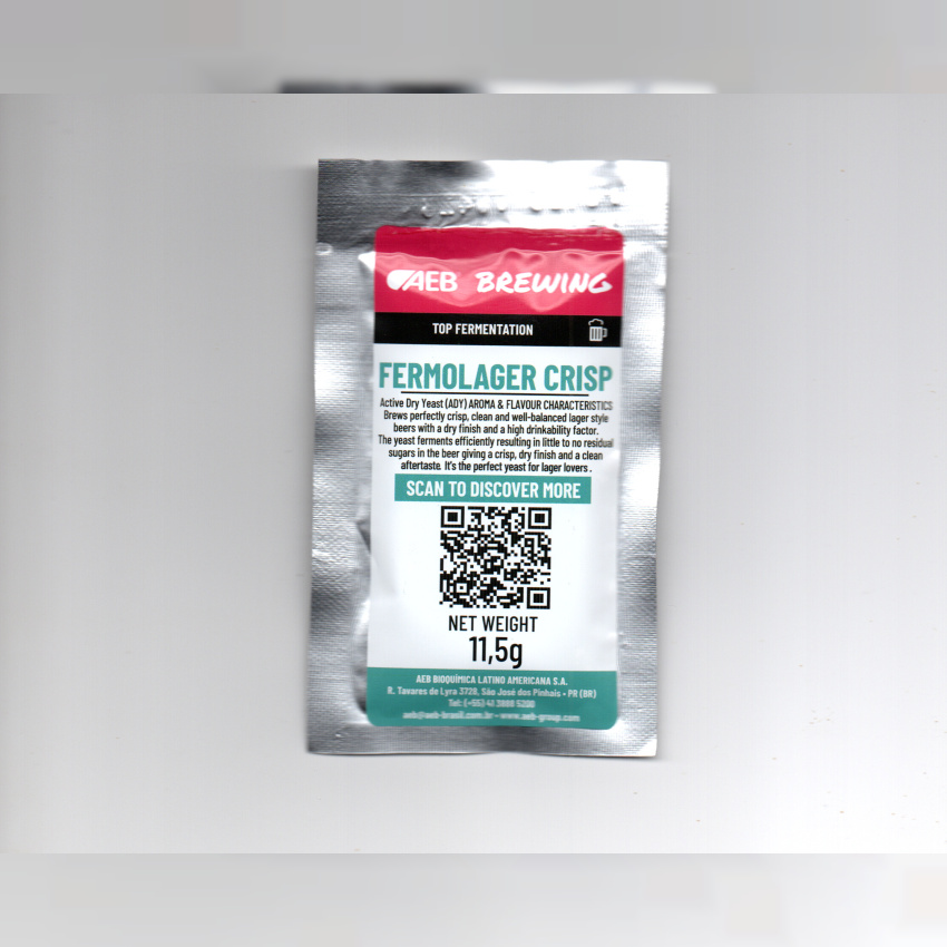 Levedura Fermolager Crisp - Sachê 11,5g (AEB)