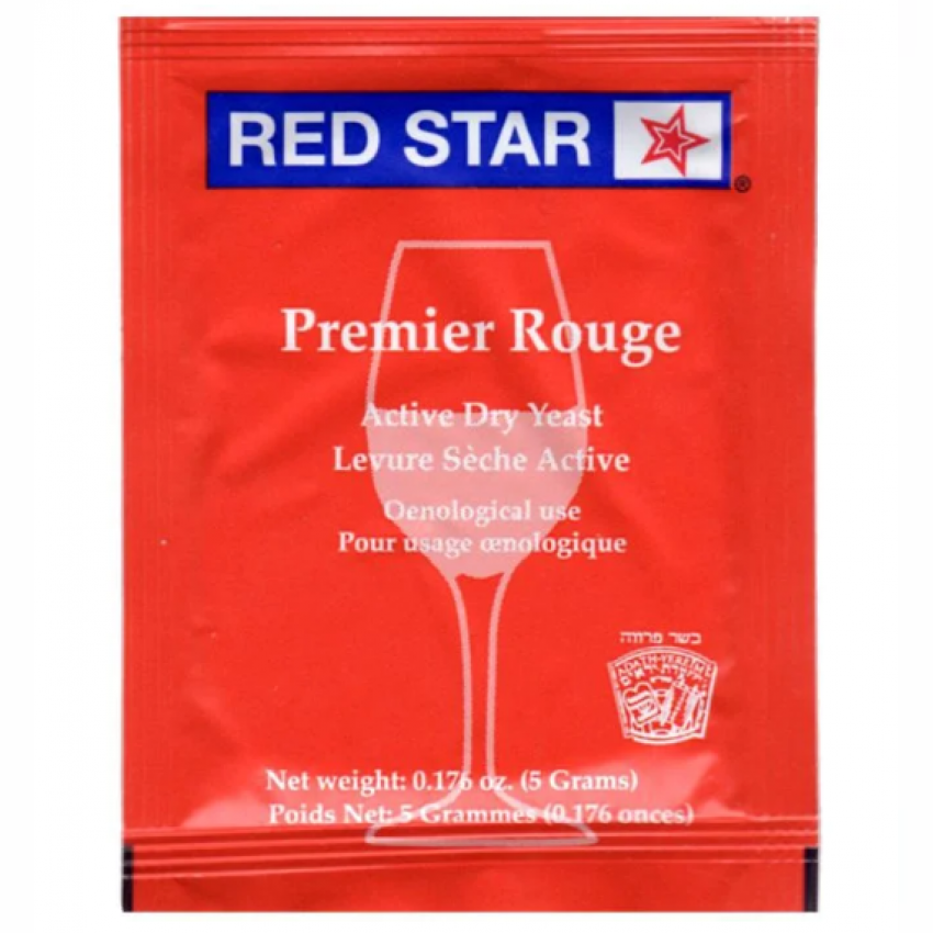 Levedura Red Star Premier Rouge